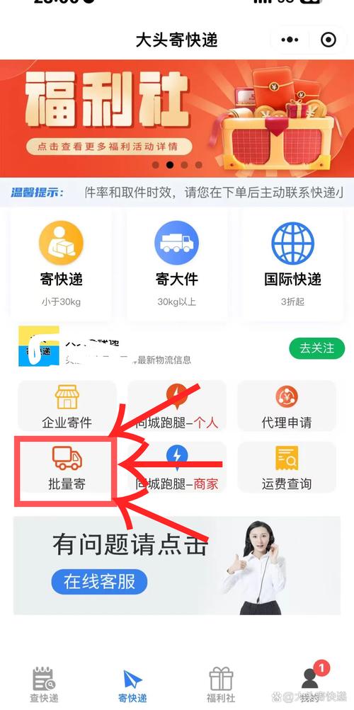 网上怎么邮快递公司