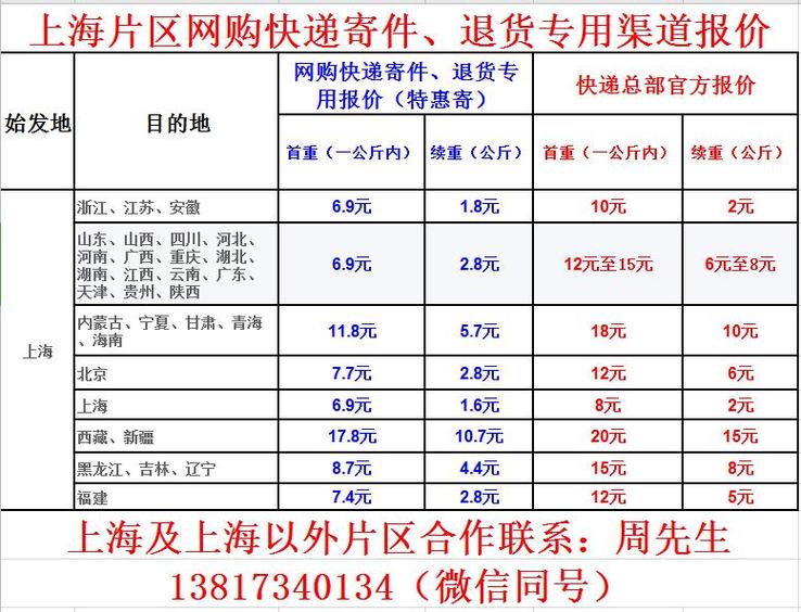 无锡快递运费怎么算