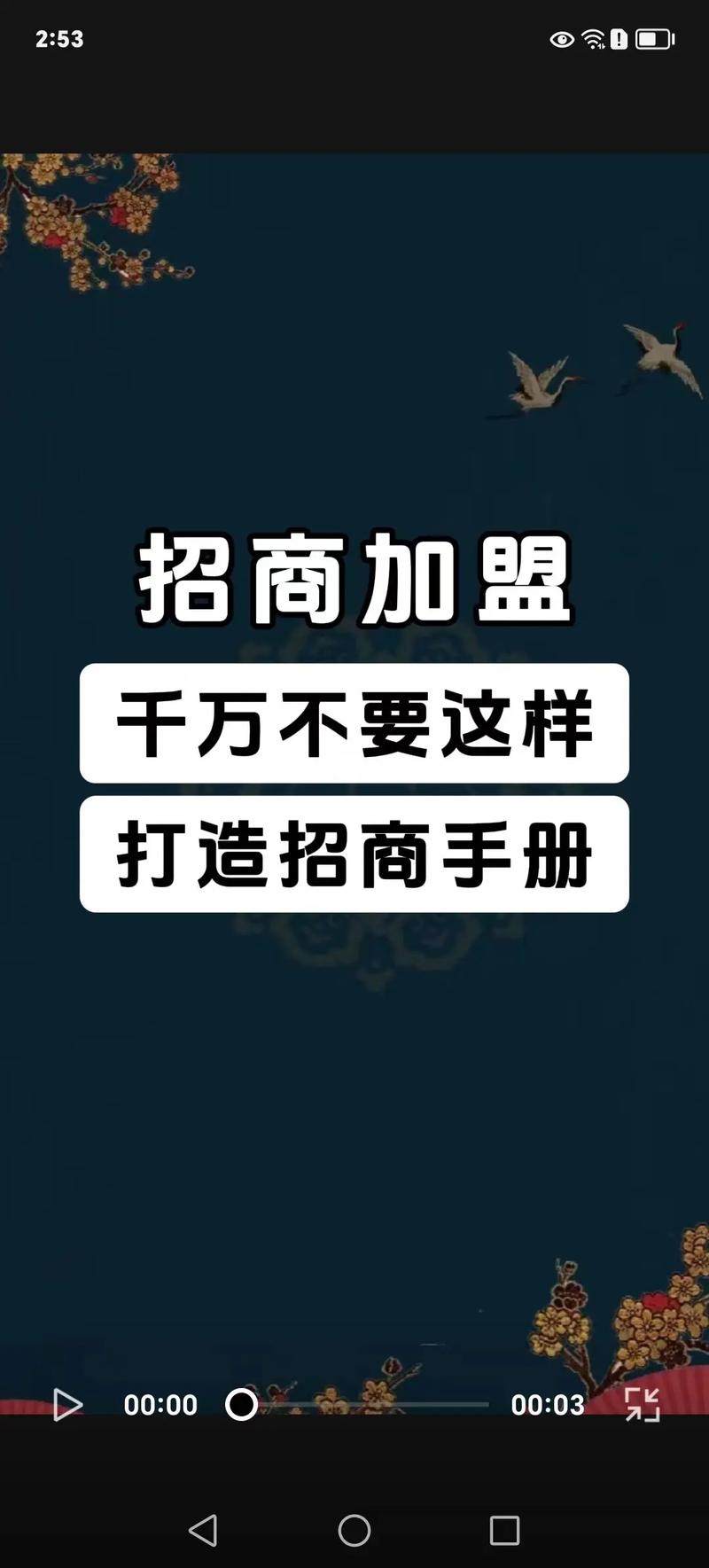 公司为什么要招加盟商