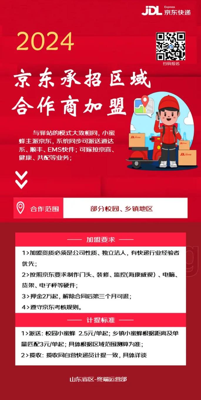 怎么可以加盟快递业务