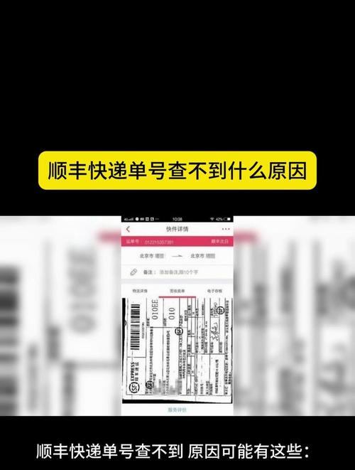 寄顺丰为什么给母单号