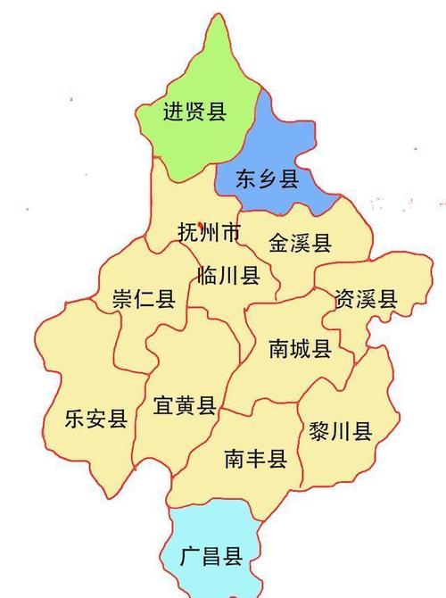 抚州唱凯镇划为什么了