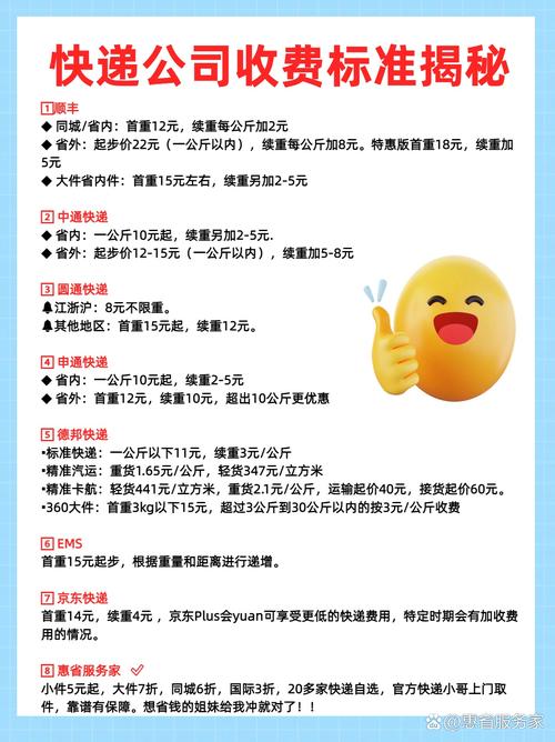 亳州寄快递怎么算钱
