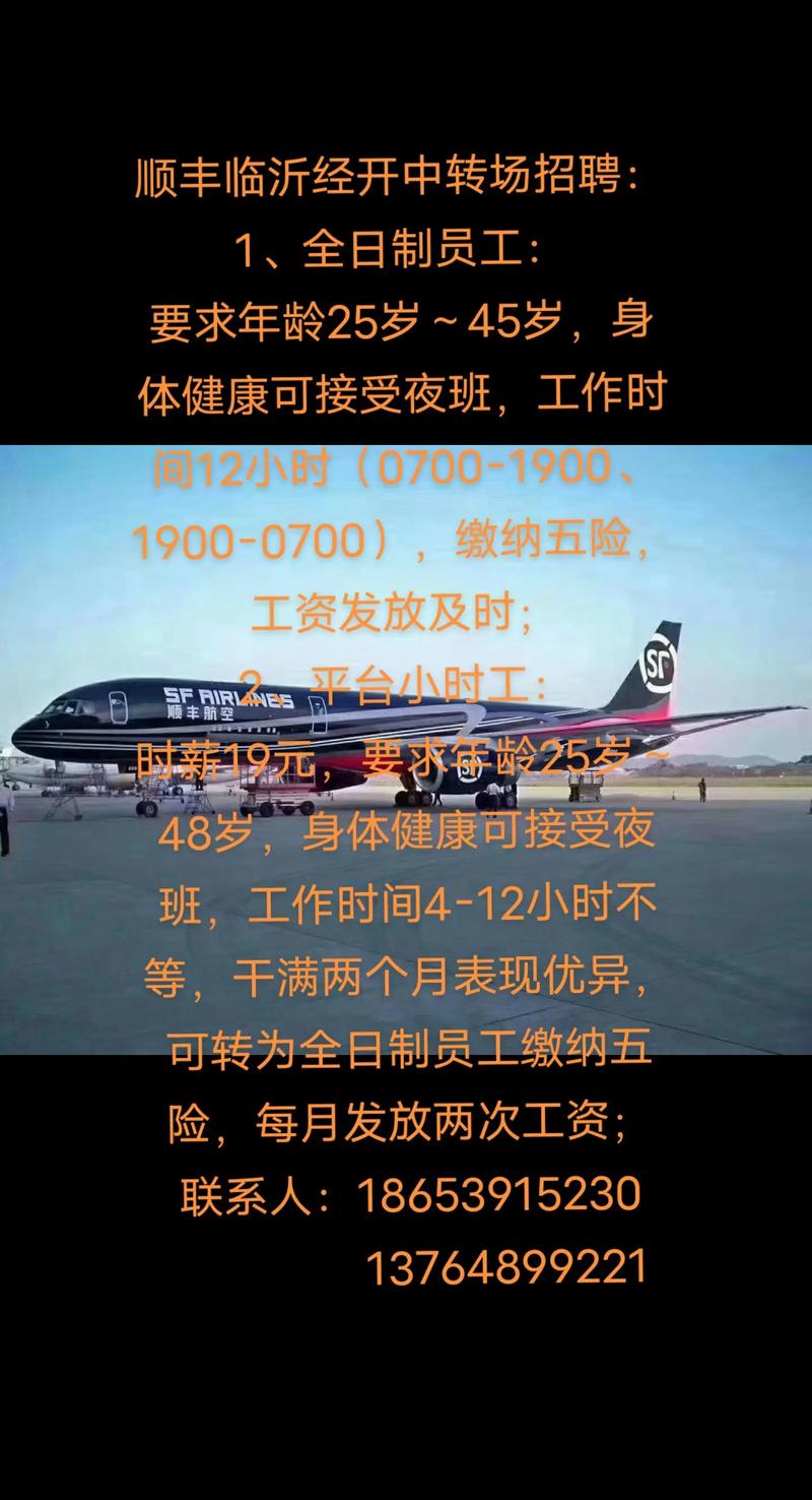 临沂顺丰 招聘信息