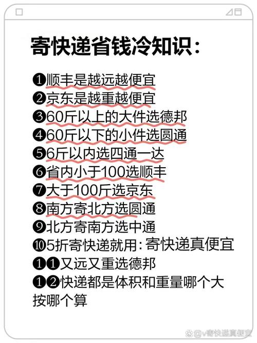 顺丰快递寄东西怎么收费