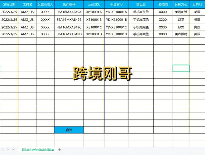 fba跟踪信息查询