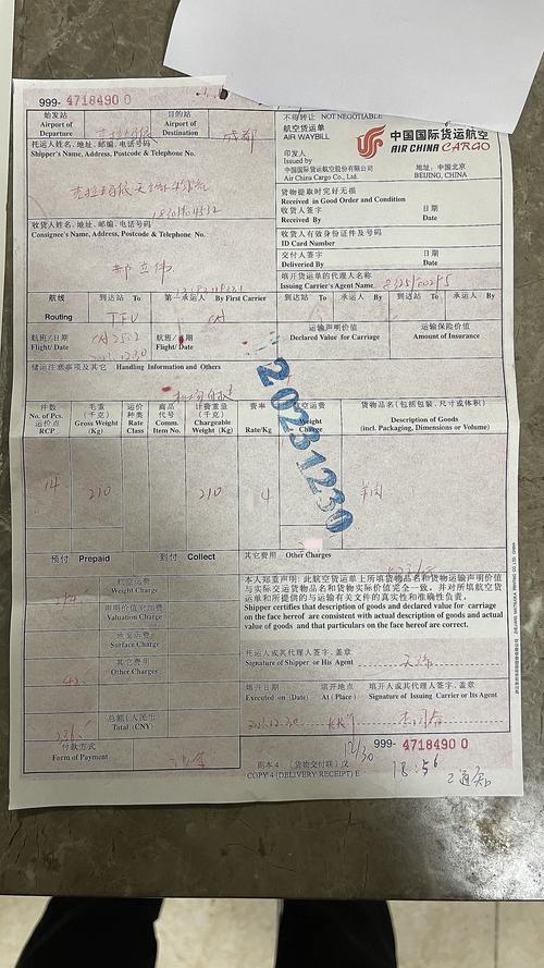 荷兰海关 物流信息