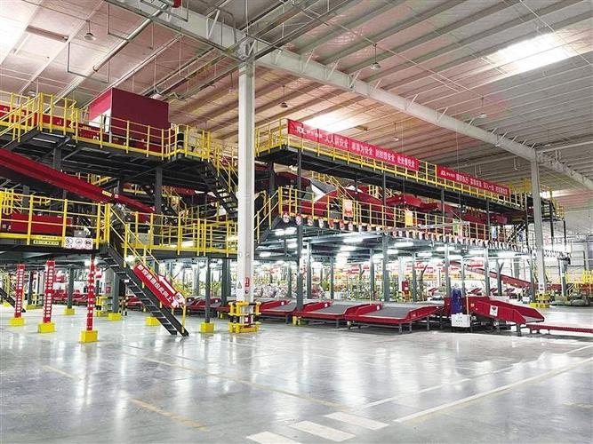 松岗京东物流分拨中心