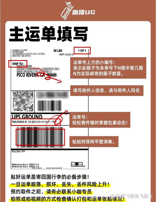 转运公司 包裹信息