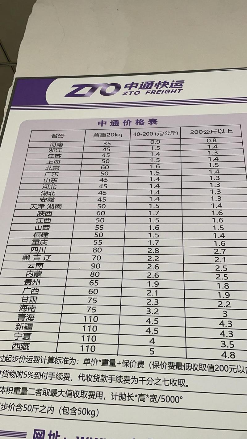 浙江到安徽快递多少钱