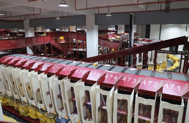 韵达快递长沙分拨中心