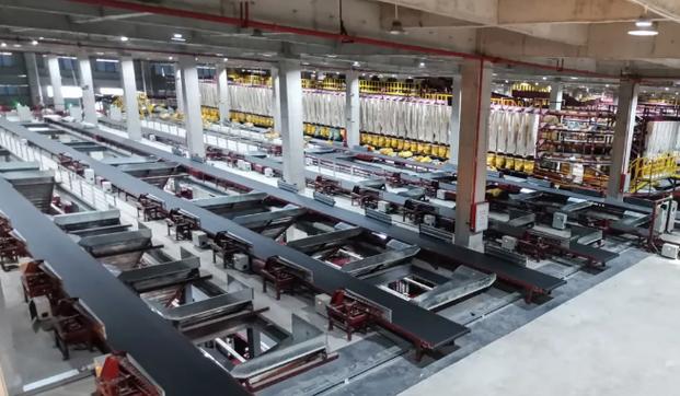 韵达快递长沙分拨中心