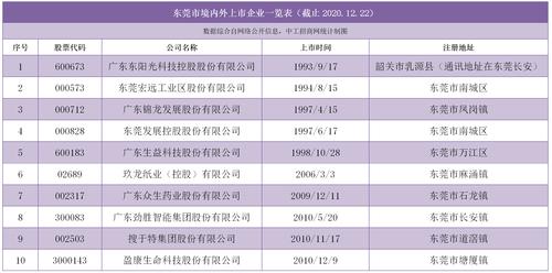 东莞市企业信息查询