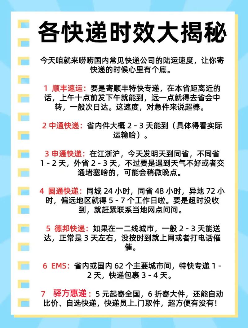 福建到苏州快递要几天