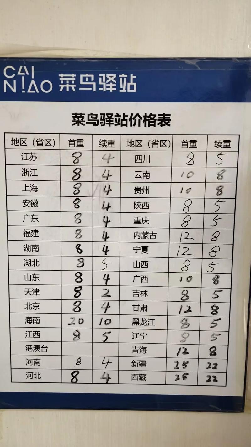 上海到青岛快递多少钱