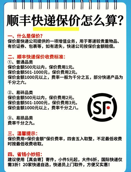 顺丰快递空运收费标准