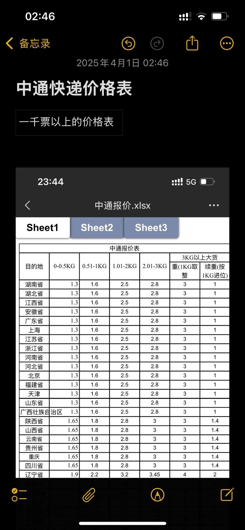 海南寄广东快递多少钱