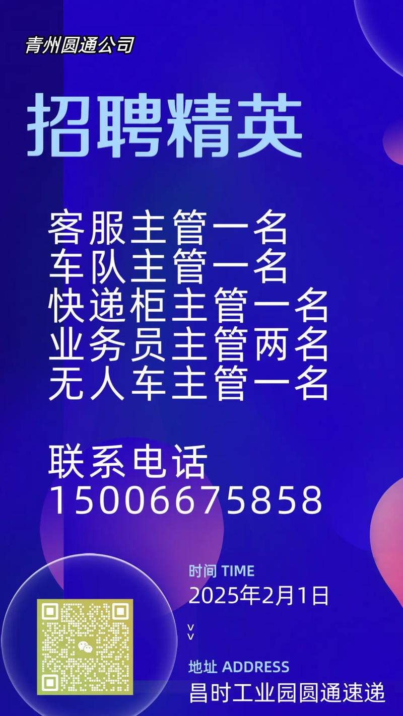 新北圆通招聘信息