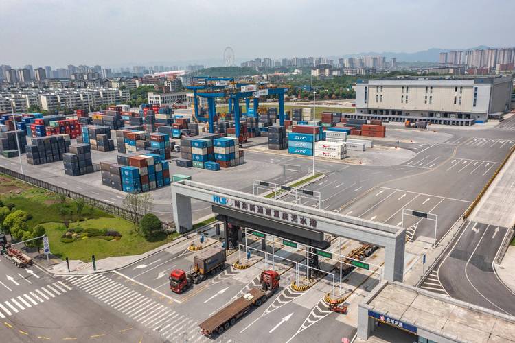 重庆北部新区物流站