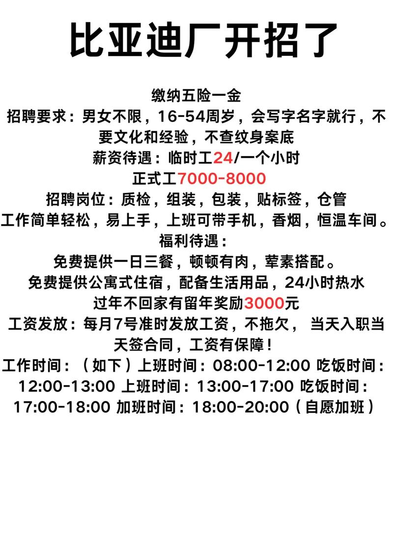 龙江集北招聘信息