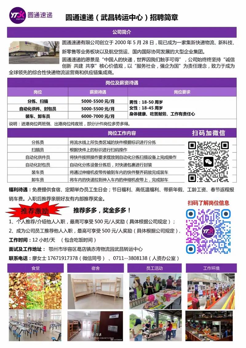 魏桥圆通招工信息