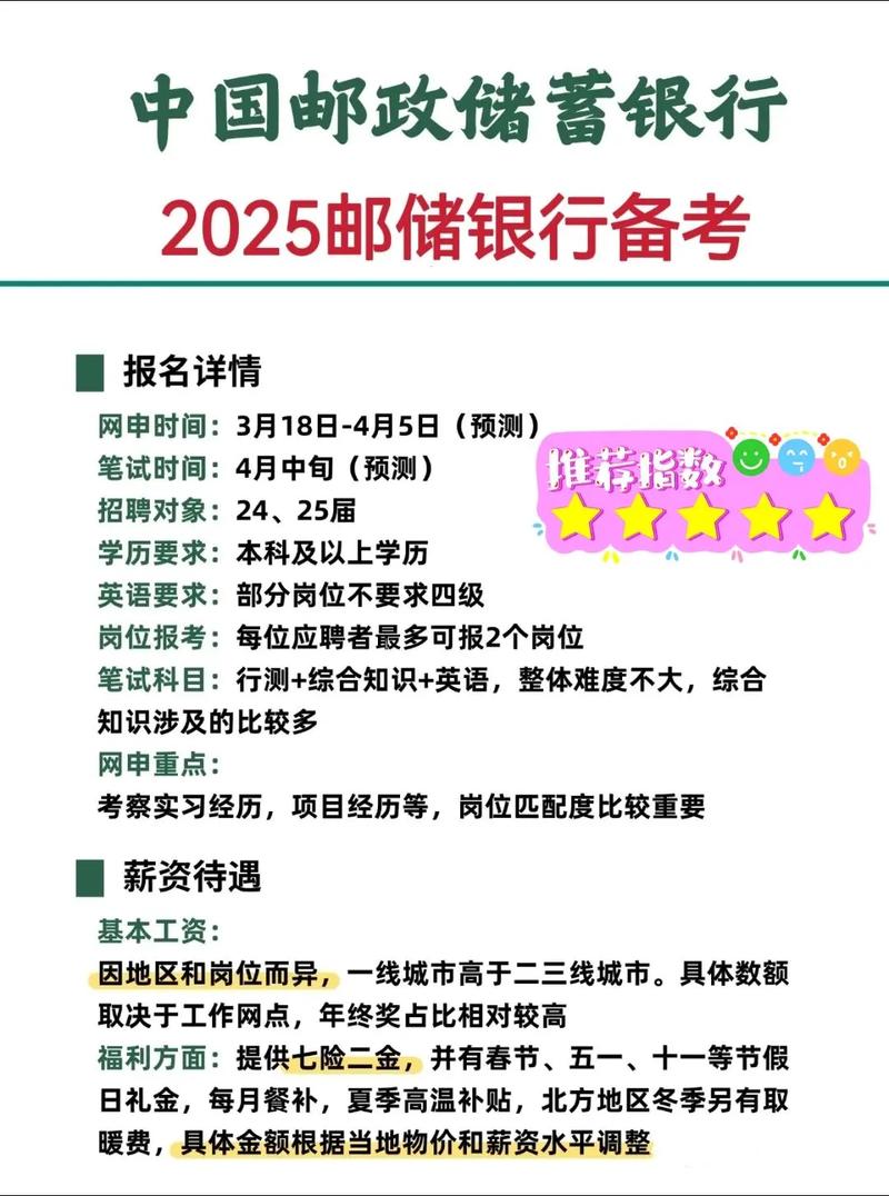 峰江邮政招聘信息