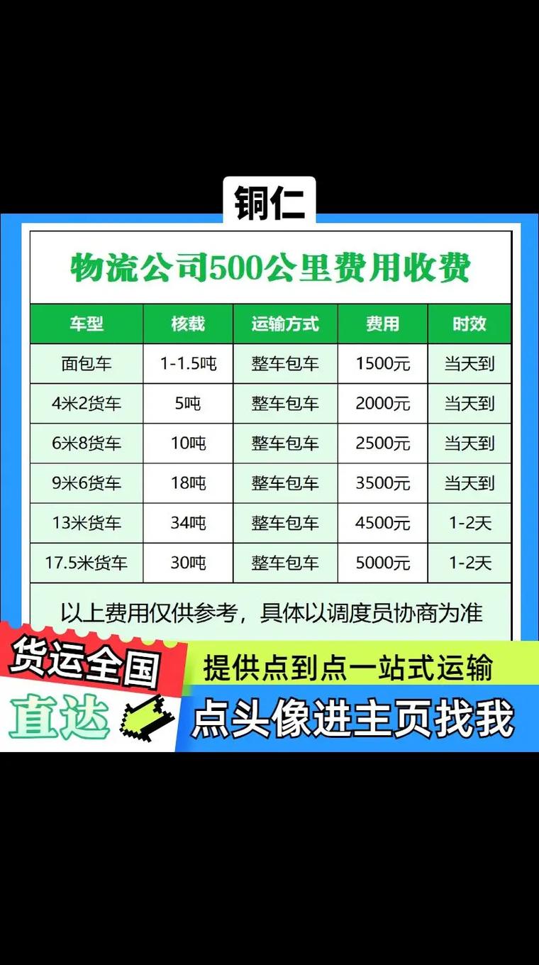 物流收费怎么收费